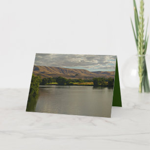 Wüste und Ackerland, schöne Landschaft Karte