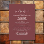 Wüste und Kakteen in einer Hochzeit Einladung