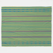 Wüste und Lehmstreifen Fleecedecke (Vorderseite (Horizontal))