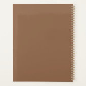 Wüste Vibes Landscape Wedding ID1019 Planer (Rückseite)