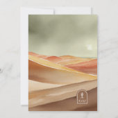 Wüste Vibes Landscape Wedding Sage ID1019 (Rückseite)