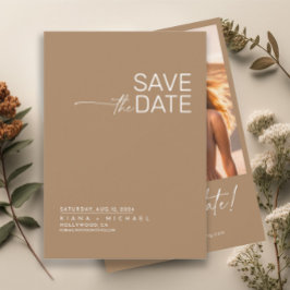 Wüste Vibes Wedding Foto Template Vert ID1019 Save The Date