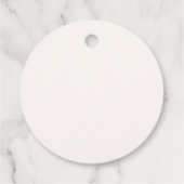 Wüste Vibes Wedding Landscape Ivory ID1019 Geschenkanhänger (Rückseite)
