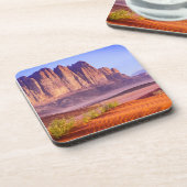 Wüste Wadi Rum in Jordanien, Urlaub Getränkeuntersetzer (Linke Seite)