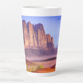 Wüste Wadi Rum in Jordanien, Urlaub Milchtasse (Vorderseite)