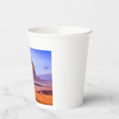 Wüste Wadi Rum in Jordanien, Urlaub Pappbecher (Links)