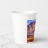 Wüste Wadi Rum in Jordanien, Urlaub Pappbecher (Rechts)