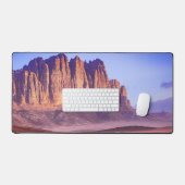 Wüste Wadi Rum in Jordanien, Urlaub Schreibtischunterlage (Tastatur & Maus)