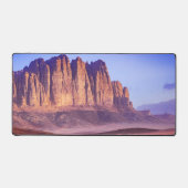 Wüste Wadi Rum in Jordanien, Urlaub Schreibtischunterlage (Vorderseite)