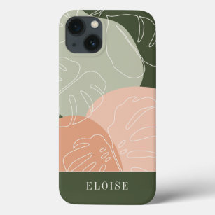 Wüste & Wald Boho Tropical Monstera Leaf Case-Mate iPhone Hülle