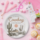 Wüste Western Cowboy Baby Shower Paper Teller (Party)