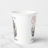 Wüste Wild West Western 1. Geburtstag Pappbecher (Rechts)