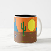 Wüste Zweifarbige Tasse (VorderseiteRechts)