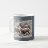 Wüstebighorn-Schaf-Foto-Tasse Kaffeetasse (Vorderseite Links)