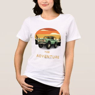 Wüsten-Abenteuer-Mädchen-Vibes Tri-Blend Shirt