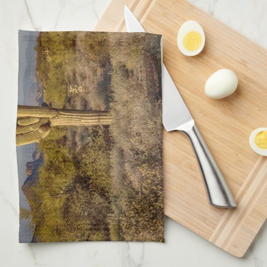 Wüsten | Aberglaube, Arizona Geschirrtuch (Viertel Falte)