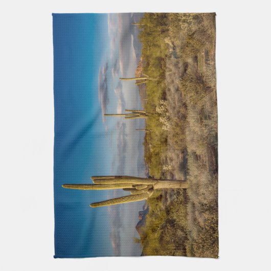 Wüsten | Aberglaube, Arizona Geschirrtuch (Vertikal)