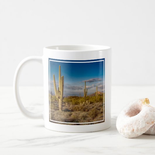 Wüsten | Aberglaube, Arizona Kaffeetasse (Mit Donut)