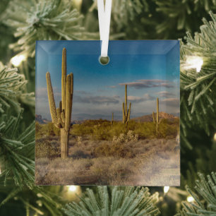 Wüsten Aberglaube, Arizona Ornament Aus Glas