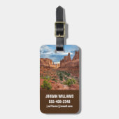 Wüsten | Arches National Park, Utah Gepäckanhänger (Vorderseite vertikal)