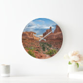Wüsten | Arches National Park, Utah Große Wanduhr (Zuhause)