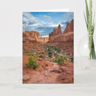 Wüsten   Arches National Park, Utah Karte