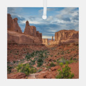 Wüsten | Arches National Park, Utah Ornament Aus Glas (Rückseite)