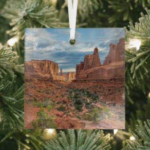 Wüsten   Arches National Park, Utah Ornament Aus Glas