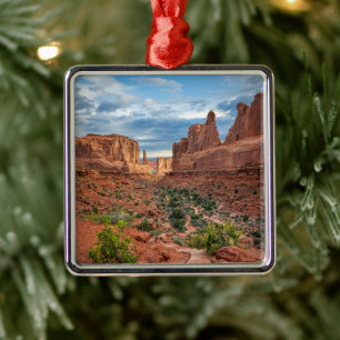 Wüsten   Arches National Park, Utah Ornament Aus Metall