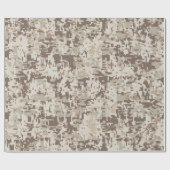 Wüsten-Art-Digital-Tarnung Geschenkpapier (Flach)