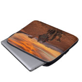 Wüsten | Bactrian Camel Egypt Sand Dune Laptopschutzhülle (Vorne Knopf)