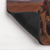 Wüsten | Bactrian Camel Egypt Sand Dune Mousepad (Ecke)