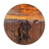 Wüsten | Bactrian Camel Egypt Sand Dune Schneidebrett (Vorderseite)