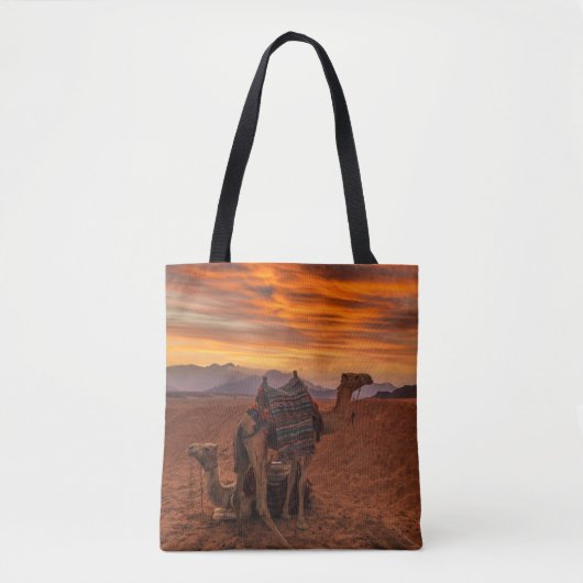 Wüsten | Bactrian Camel Egypt Sand Dune Tasche (Vorderseite)