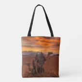 Wüsten | Bactrian Camel Egypt Sand Dune Tasche (Rückseite)