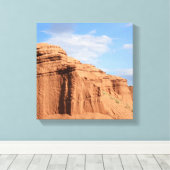 Wüsten-Berge Leinwanddruck (Insitu (Holzboden))