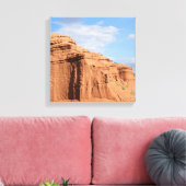 Wüsten-Berge Leinwanddruck (Insitu (Wohnzimmer))