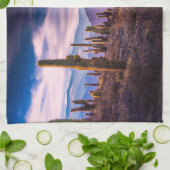 Wüsten | Cactus Landscape Argentinien Geschirrtuch (Gefaltet)