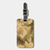 Wüsten-Camouflage-Entwurf Gepäckanhänger (Vorderseite vertikal)