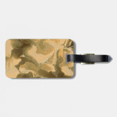 Wüsten-Camouflage-Entwurf Gepäckanhänger (Rückseite horizontal)