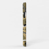 Wüsten-Camouflage mit Hundeplaketten Case-Mate iPhone Hülle (Hinten/Rechts)