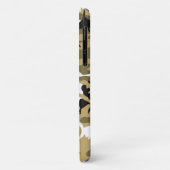 Wüsten-Camouflage mit Hundeplaketten Case-Mate iPhone Hülle (Hinten/Links)