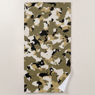 Wüsten-Camouflage Strandtuch