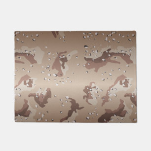 Wüsten-Camouflage-Tarnungs-Muster Fußmatte