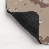 Wüsten-Camouflage-Tarnungs-Muster Mousepad (Ecke)