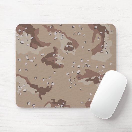 Wüsten-Camouflage-Tarnungs-Muster Mousepad (Mit Mouse)