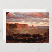 Wüsten | Canyonlands National Park Utah Dankeskarte (Vorne/Hinten)