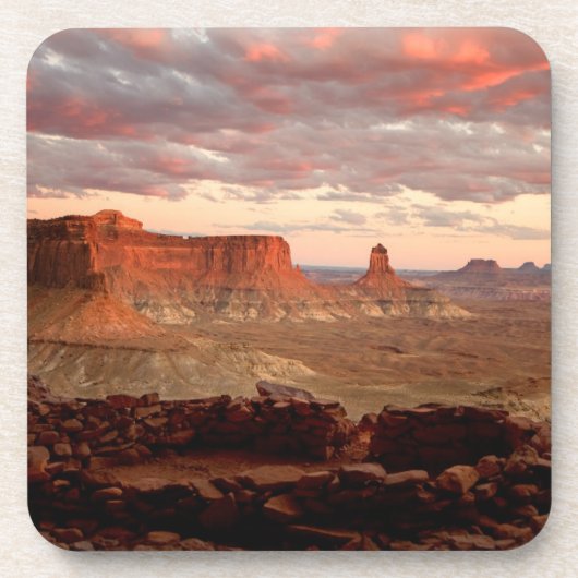 Wüsten | Canyonlands National Park Utah Getränkeuntersetzer (Vorderseite)