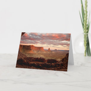 Wüsten   Canyonlands National Park Utah Karte