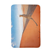 Wüsten | Cheetah Savannah Wüste Badematte (Vorderseite Vertikal)